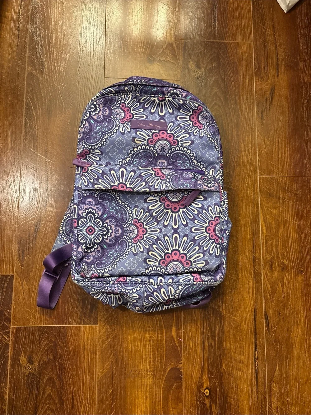 Vera Bradley Backpack Large Lilac Medallion